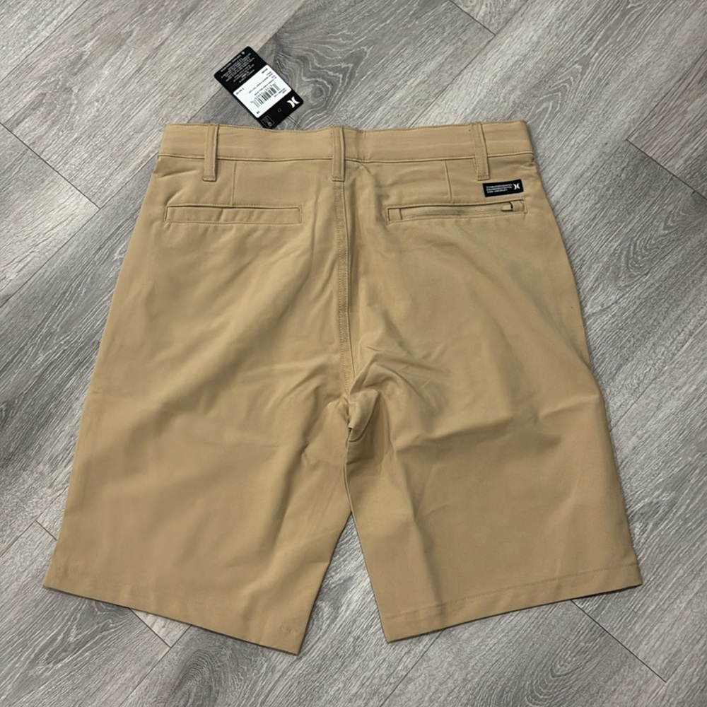 Hurley Men's Khaki Walkshorts Hybrid Shorts Size 28 - Picture 5 of 8